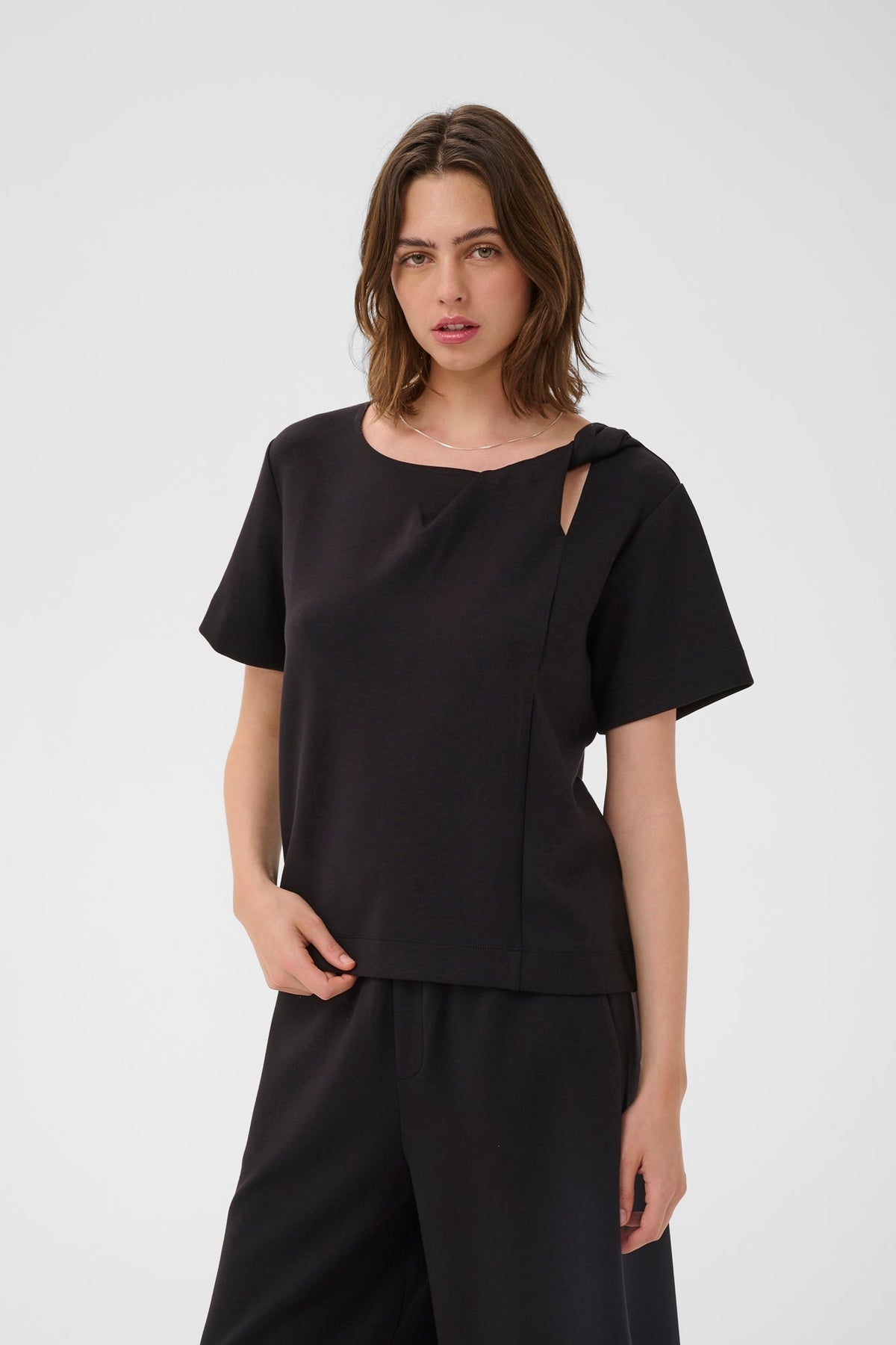 T-Shirt pour femme par InWear | 30112559 Noir | Boutique Vvög, vêtements mode pour homme et femme