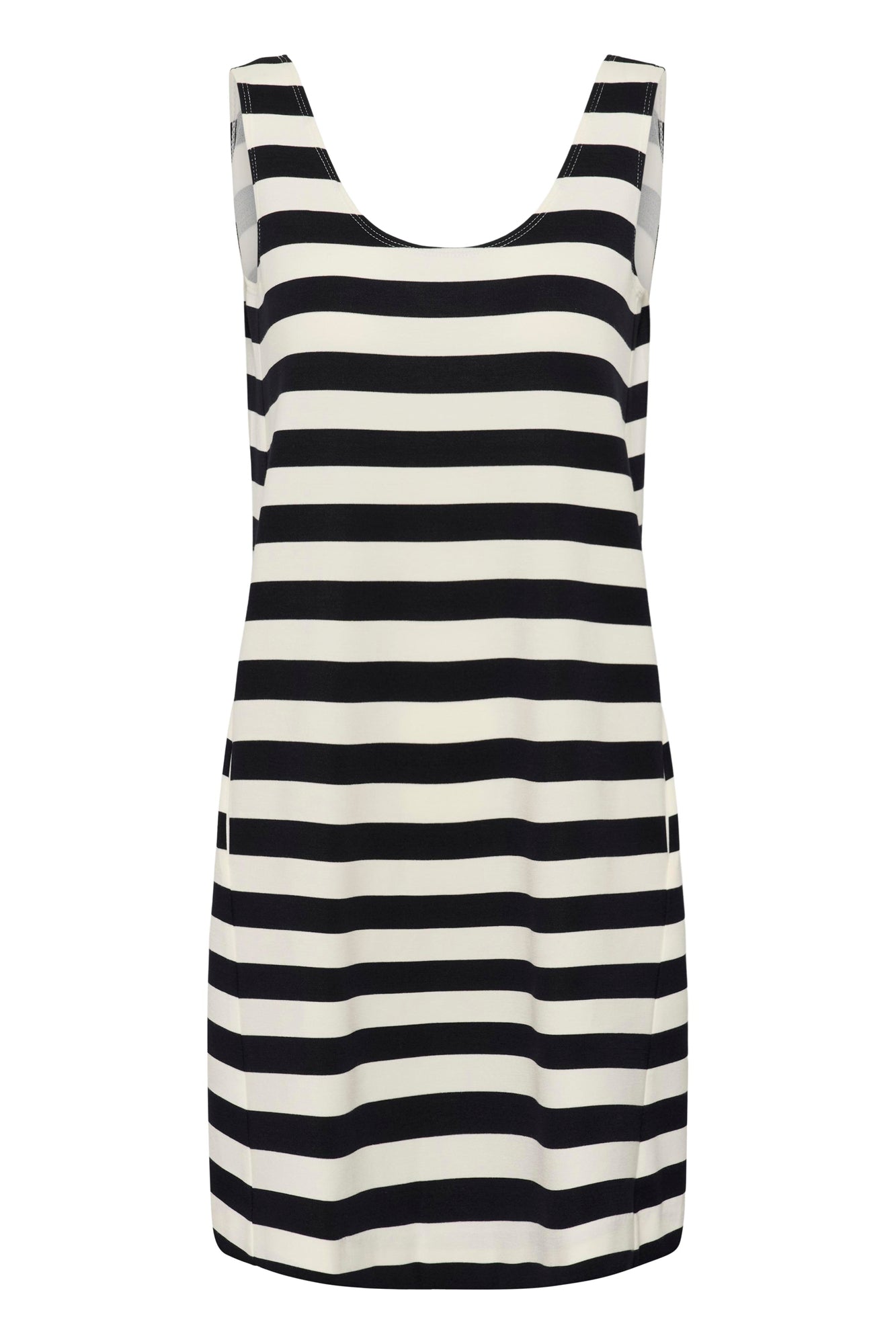 Robe pour femme par InWear | 30112602 Noir blanc | Boutique Vvög, vêtements mode pour homme et femme