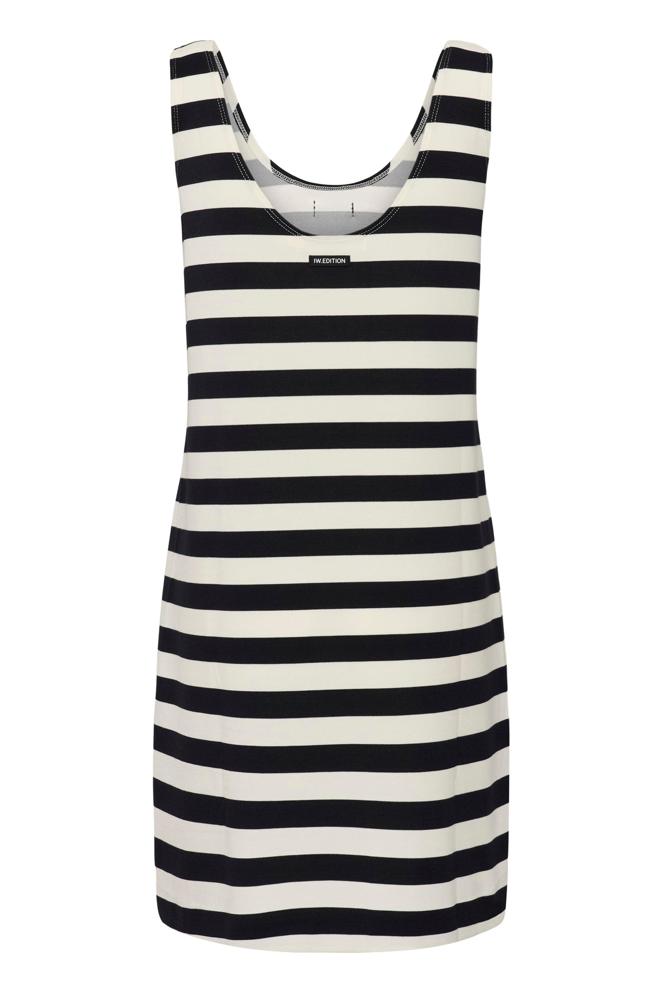 Robe pour femme par InWear | 30112602 Noir blanc | Boutique Vvög, vêtements mode pour homme et femme