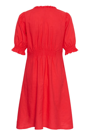 Robe pour femme par InWear | 30112953 Rouge coquelicot | Boutique Vvög, vêtements mode pour homme et femme