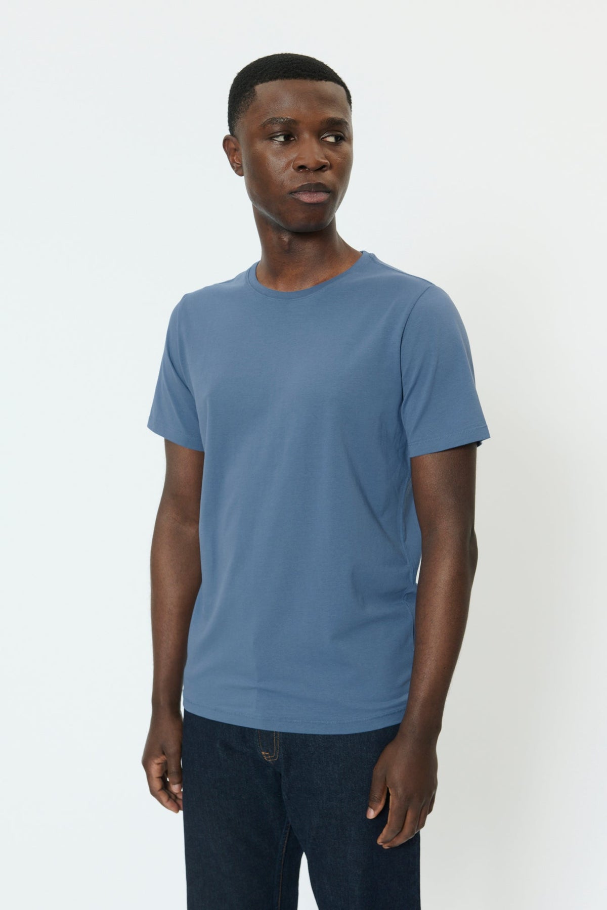 T-Shirt pour homme par Matinique | 30200604 Bleu Horizon | Boutique Vvög, vêtements mode pour homme et homme