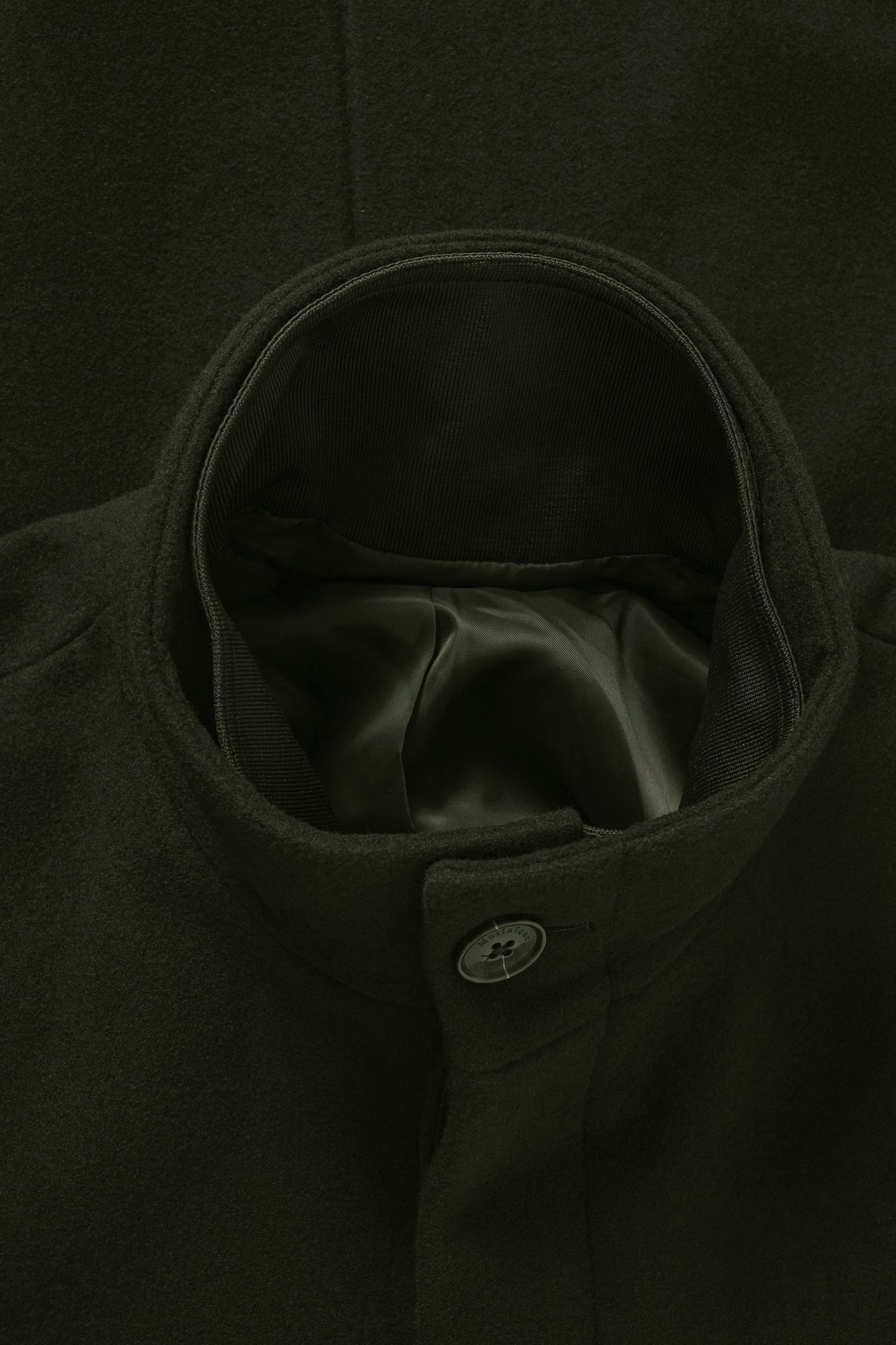 Manteau d'hiver habillé pour homme par Matinique | 30203845 21505 Nuit Forêt | Boutique Vvög, vêtements mode pour homme et femme