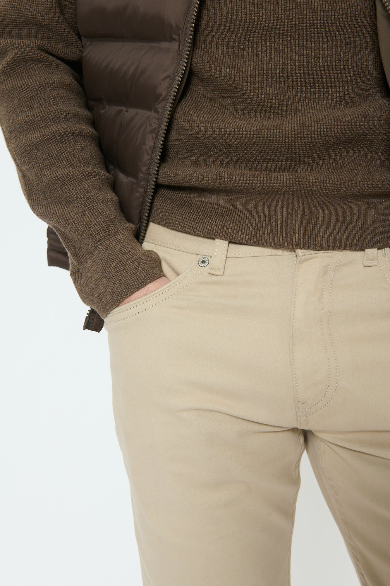 Pantalon pour homme par Matinique | 30205683 Taupe Plaza | Boutique Vvög, vêtements mode pour homme et homme