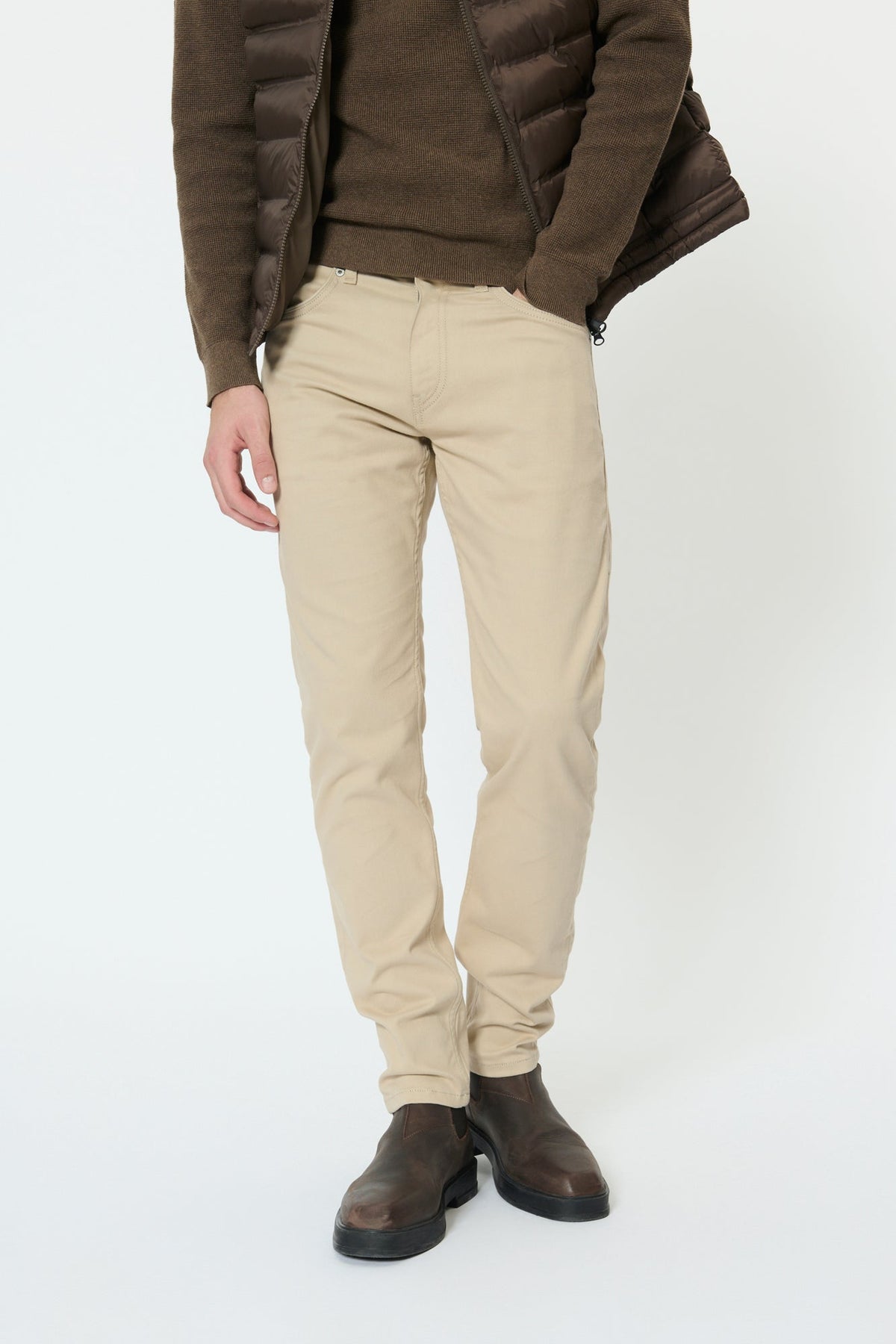 Pantalon pour homme par Matinique | 30205683 Taupe Plaza | Boutique Vvög, vêtements mode pour homme et homme