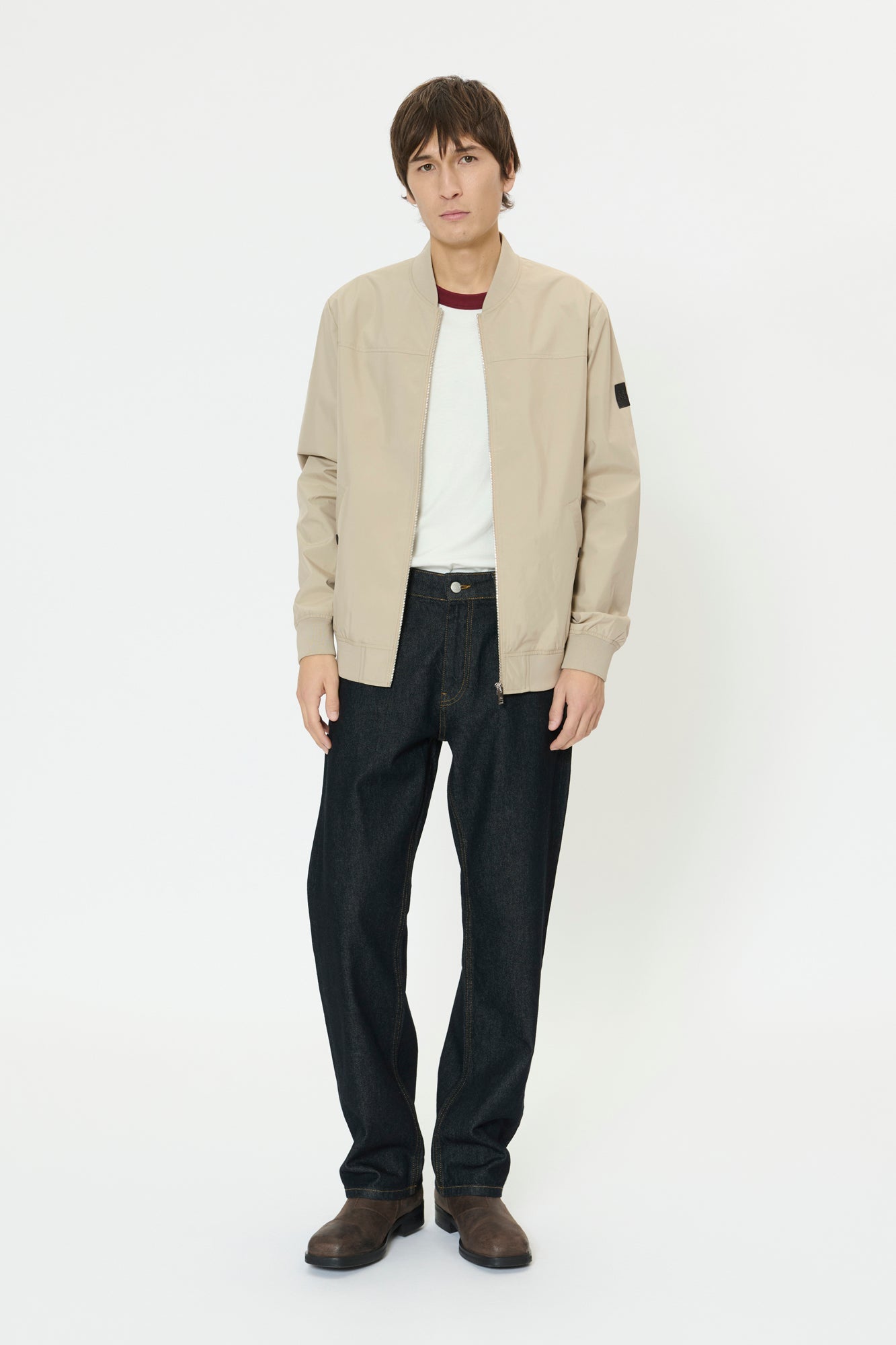 Coupe-vent Bomber pour homme par Matinique | 30205869 Taupe Plaza | Boutique Vvög, vêtements mode pour homme et homme