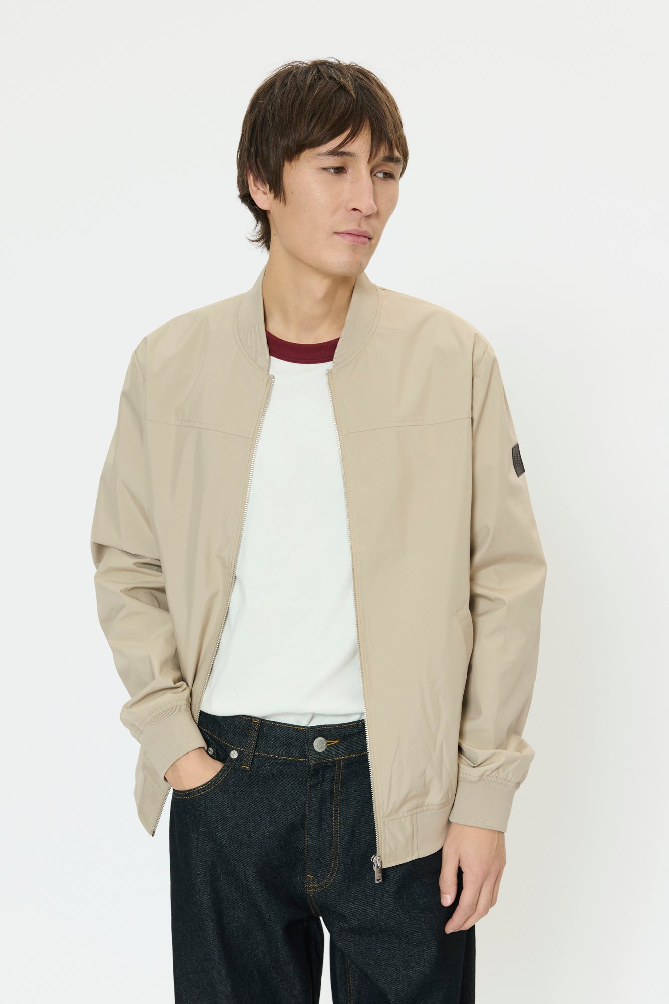 Coupe-vent Bomber pour homme par Matinique | 30205869 Taupe Plaza | Boutique Vvög, vêtements mode pour homme et homme