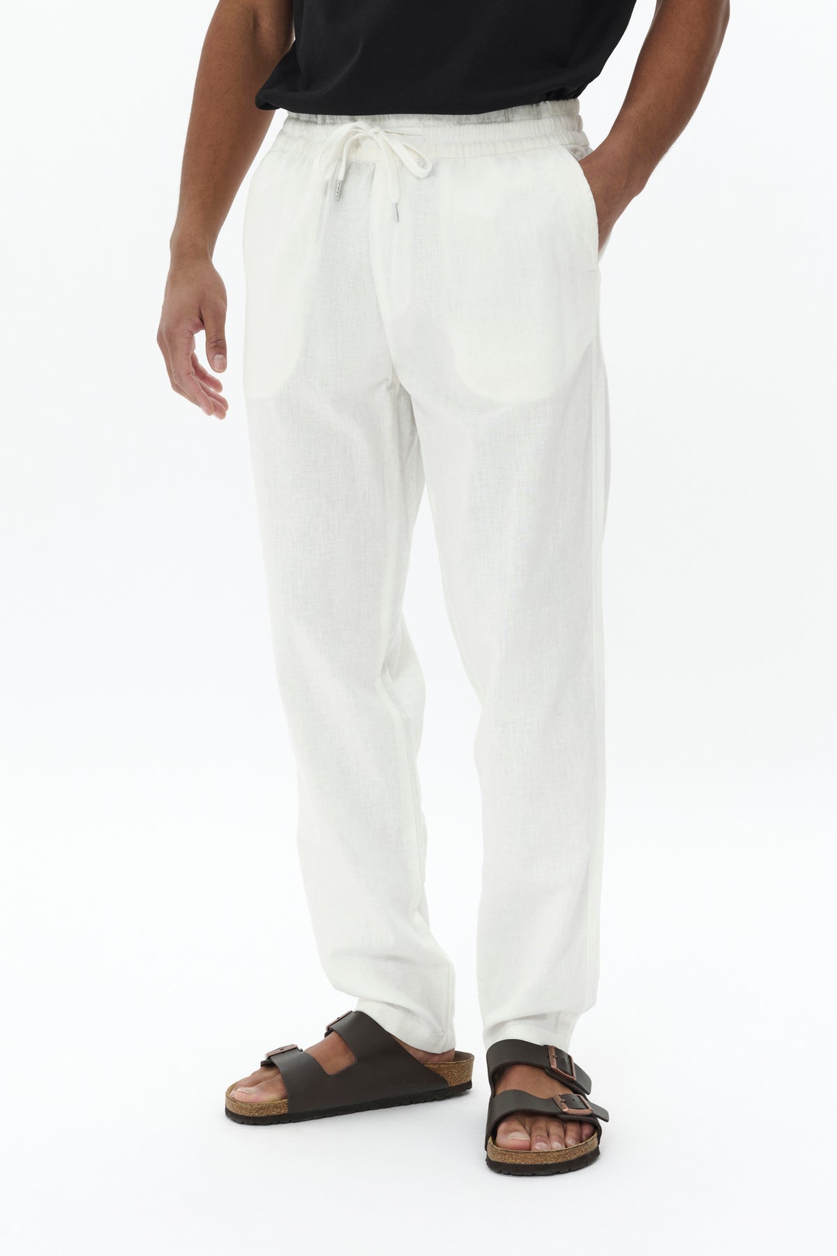 Pantalon sport pour homme par Matinique | 30206031 Blanc Cassé | Boutique Vvög, vêtements mode pour homme et femme