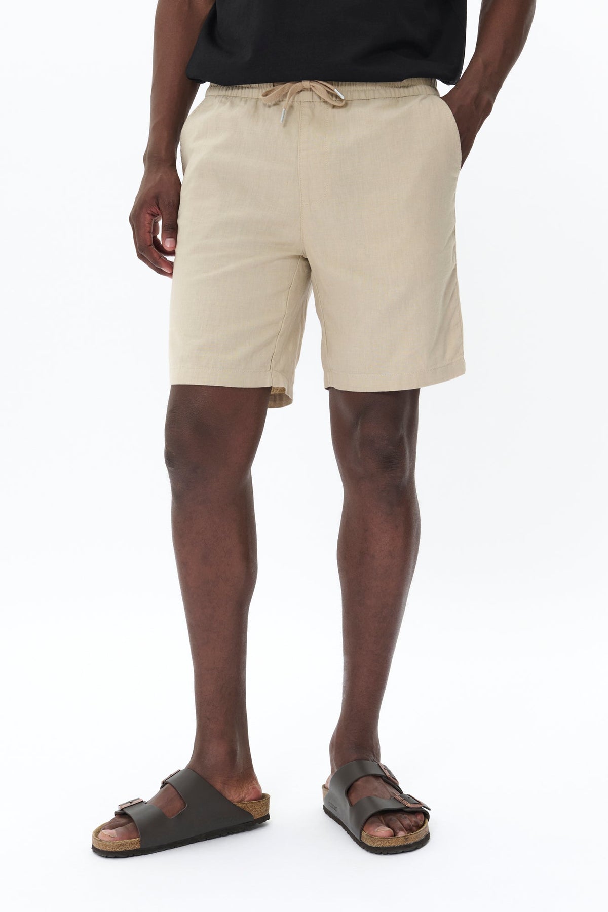 Bermuda pour homme par Matinique | 30206032 Plaza Taupe | Boutique Vvög, vêtements mode pour homme et femme
