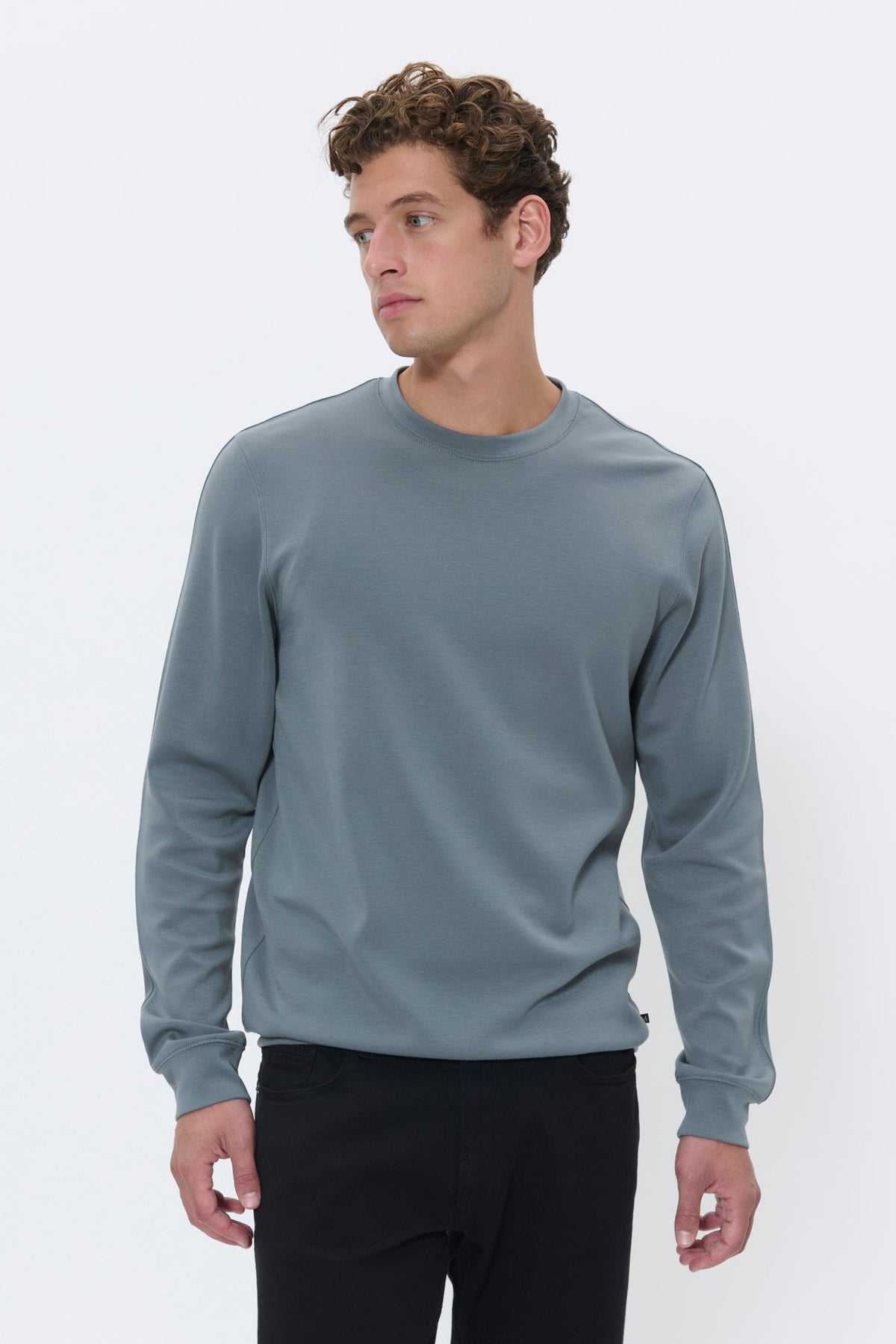 Chandail manches longues sport pour homme par Matinique | 30206535 Temps Orageux | Boutique Vvög, vêtements mode pour homme et femme
