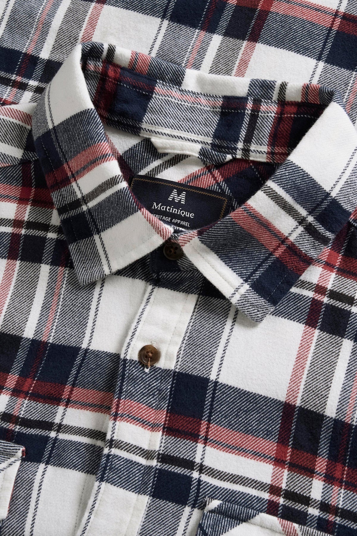Chemise manches longues sport pour homme par Matinique | 30207500 Peau De Vache | Boutique Vvög, vêtements mode pour homme et femme