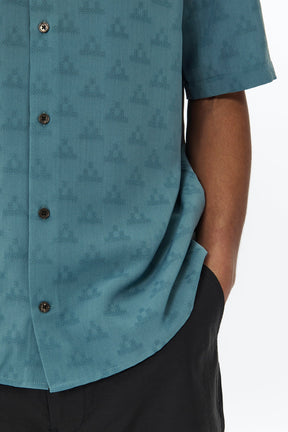 Chemise manches courtes pour homme par Matinique | 30208059 Bleu Fusion | Boutique Vvög, vêtements mode pour homme et femme