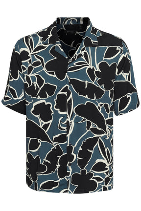 Chemise manches courtes pour homme par Matinique | 30208082 Bleu Fusion | Boutique Vvög, vêtements mode pour homme et femme