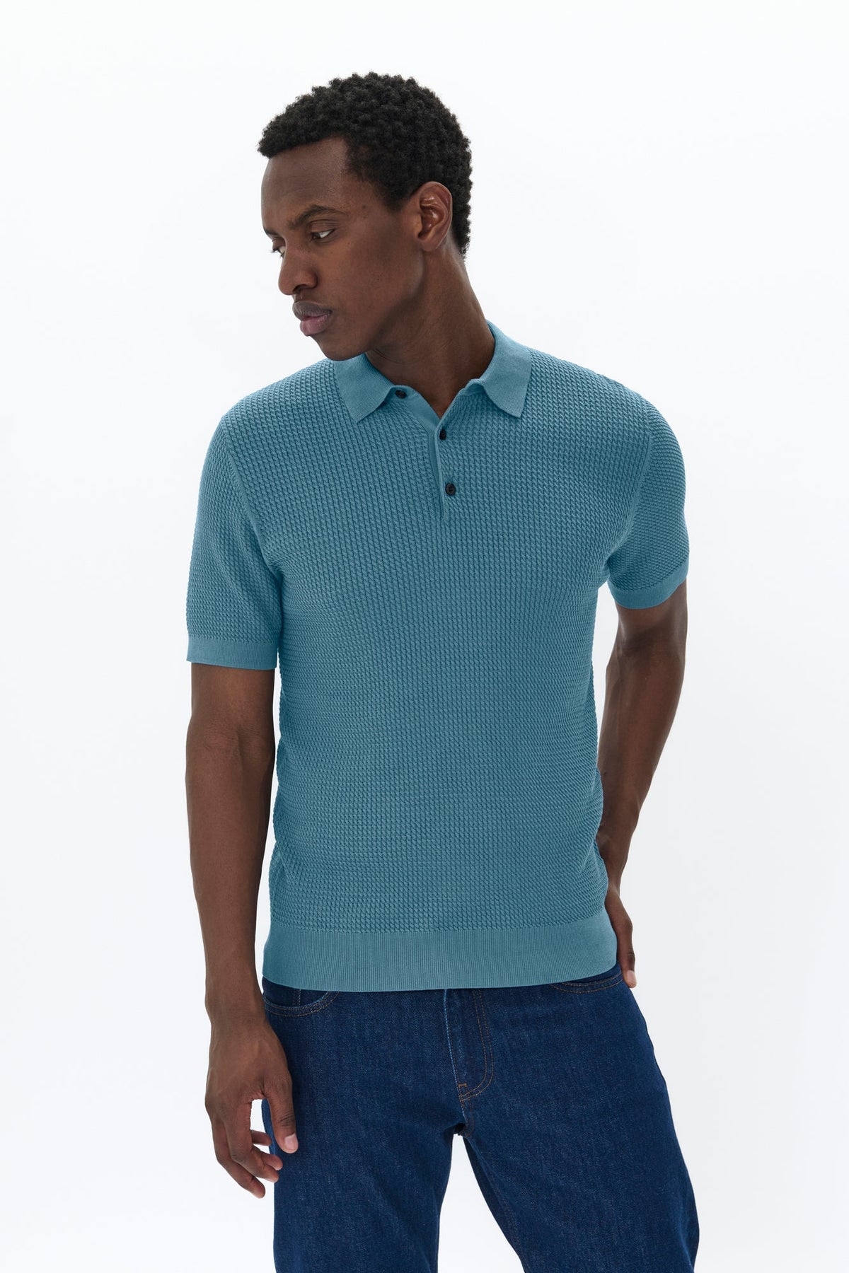 Polo pour homme par Matinique | 30208088 Bleu Fusion | Boutique Vvög, vêtements mode pour homme et femme
