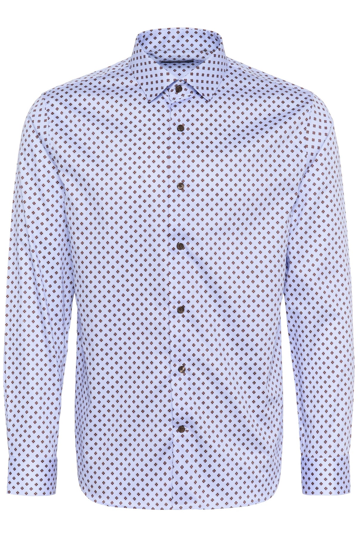 Chemise manches longues sport pour homme par Matinique | 30208522 Chocolat Décadent | Boutique Vvög, vêtements mode pour homme et femme