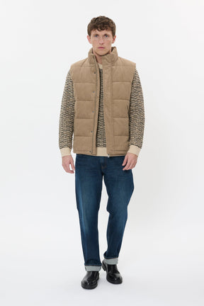 Coupe-vent sans manche sport pour homme par Matinique | 30208574 Tannin | Boutique Vvög, vêtements mode pour homme et femme