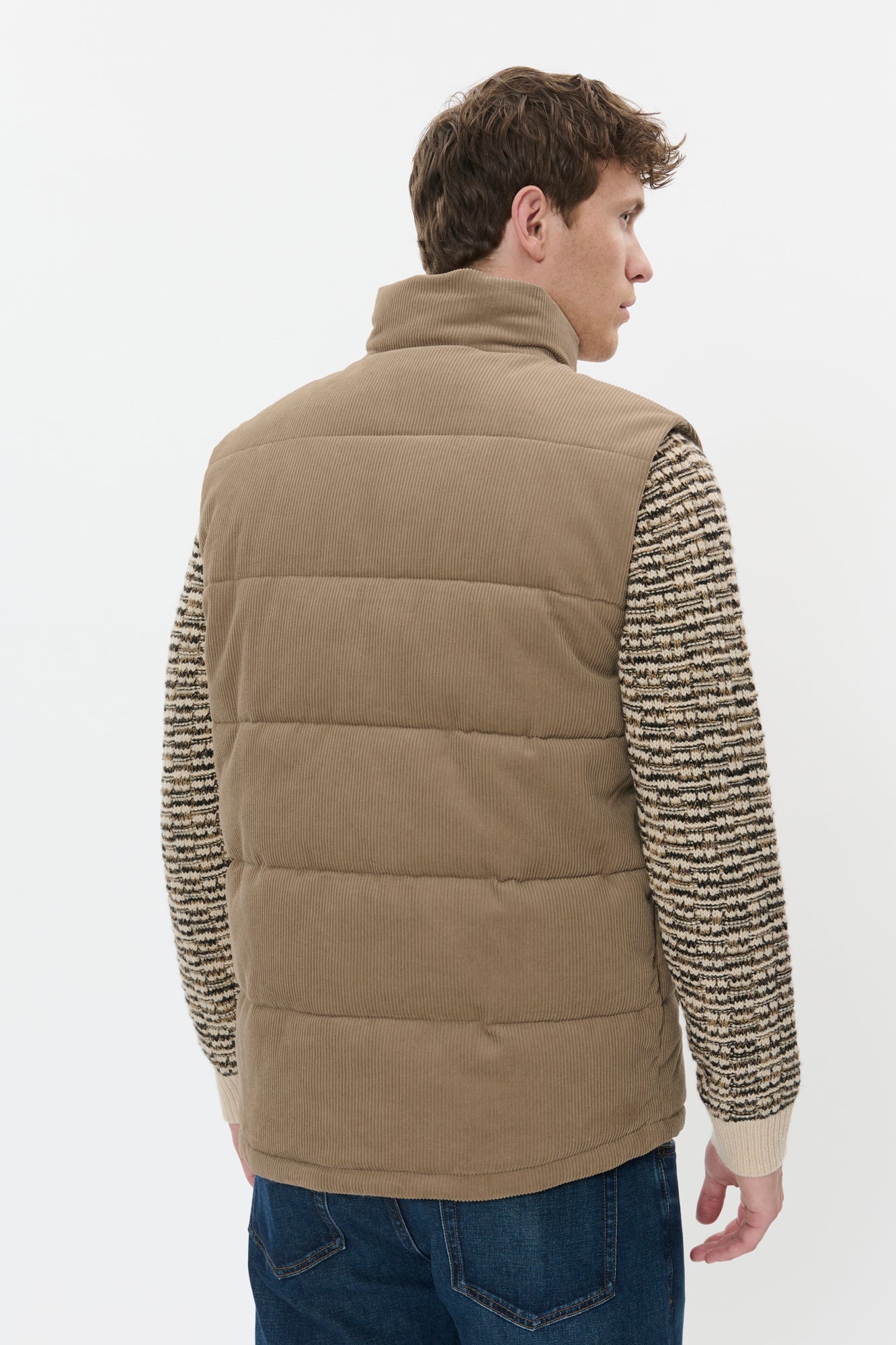 Coupe-vent sans manche sport pour homme par Matinique | 30208574 Tannin | Boutique Vvög, vêtements mode pour homme et femme