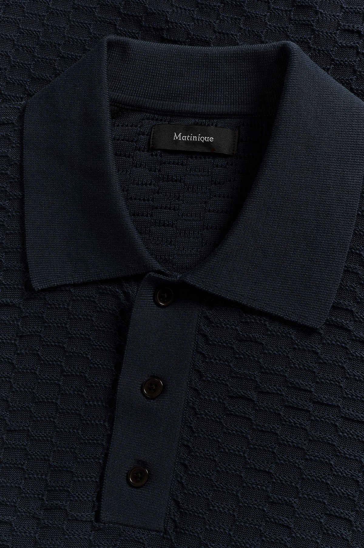 Polo en tricot toutes saisons pour homme par Matinique | 30208605 Salut | Boutique Vvög, vêtements mode pour homme et femme