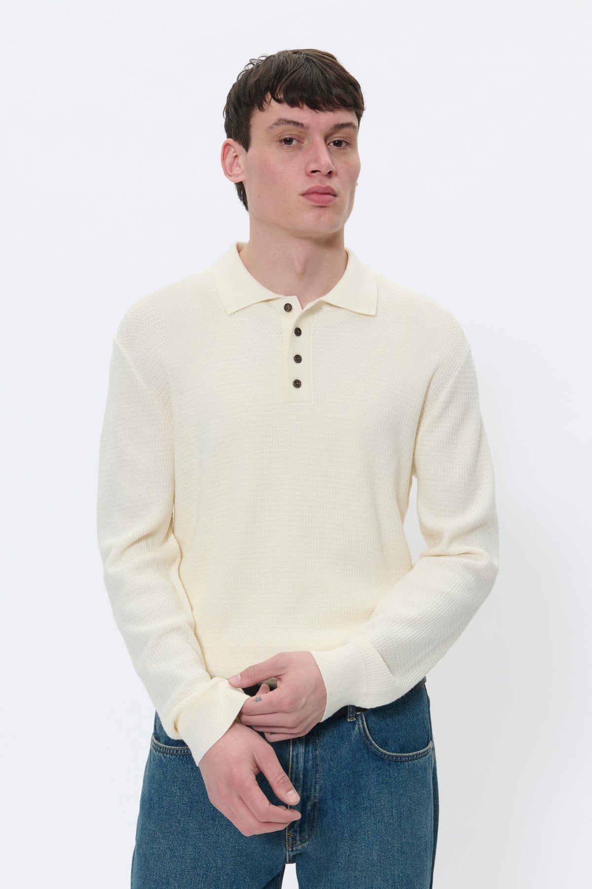 Tricot toutes saisons pour homme par Matinique | 30208626 Glace Vanille | Boutique Vvög, vêtements mode pour homme et femme
