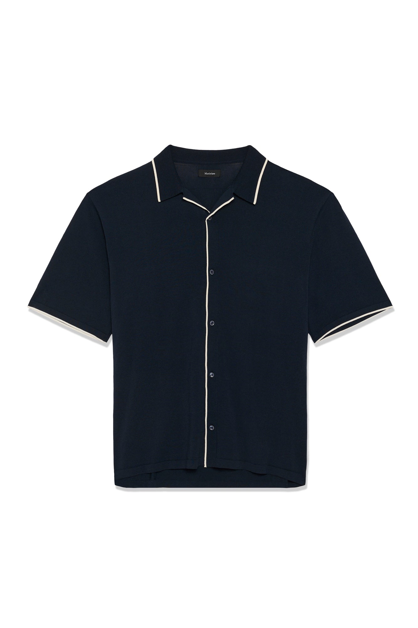 Polo boutonné pour homme par Matinique | 30208965 Bleu Marine Foncé | Boutique Vvög, vêtements mode pour homme et femme