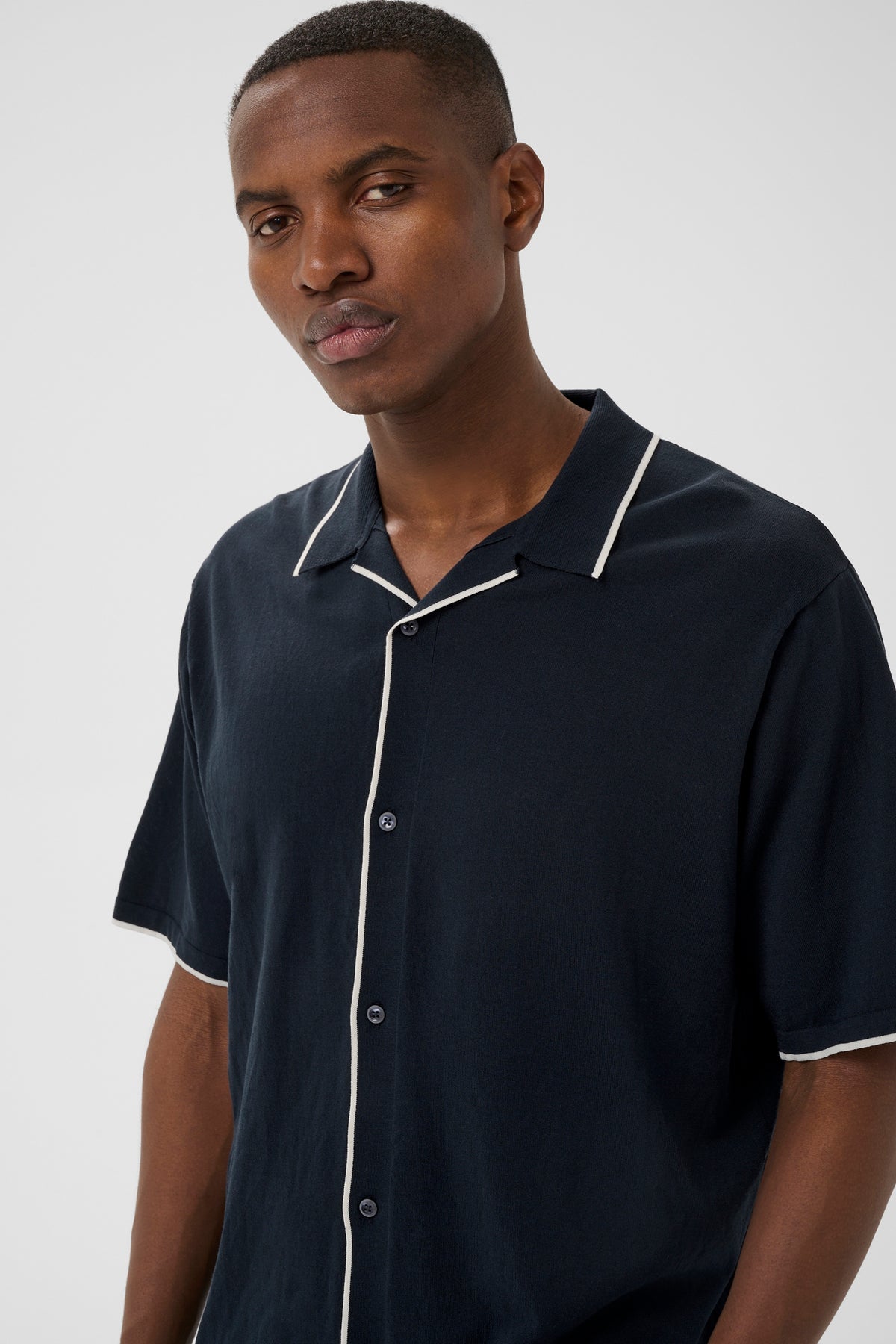 Polo boutonné pour homme par Matinique | 30208965 Bleu Marine Foncé | Boutique Vvög, vêtements mode pour homme et femme