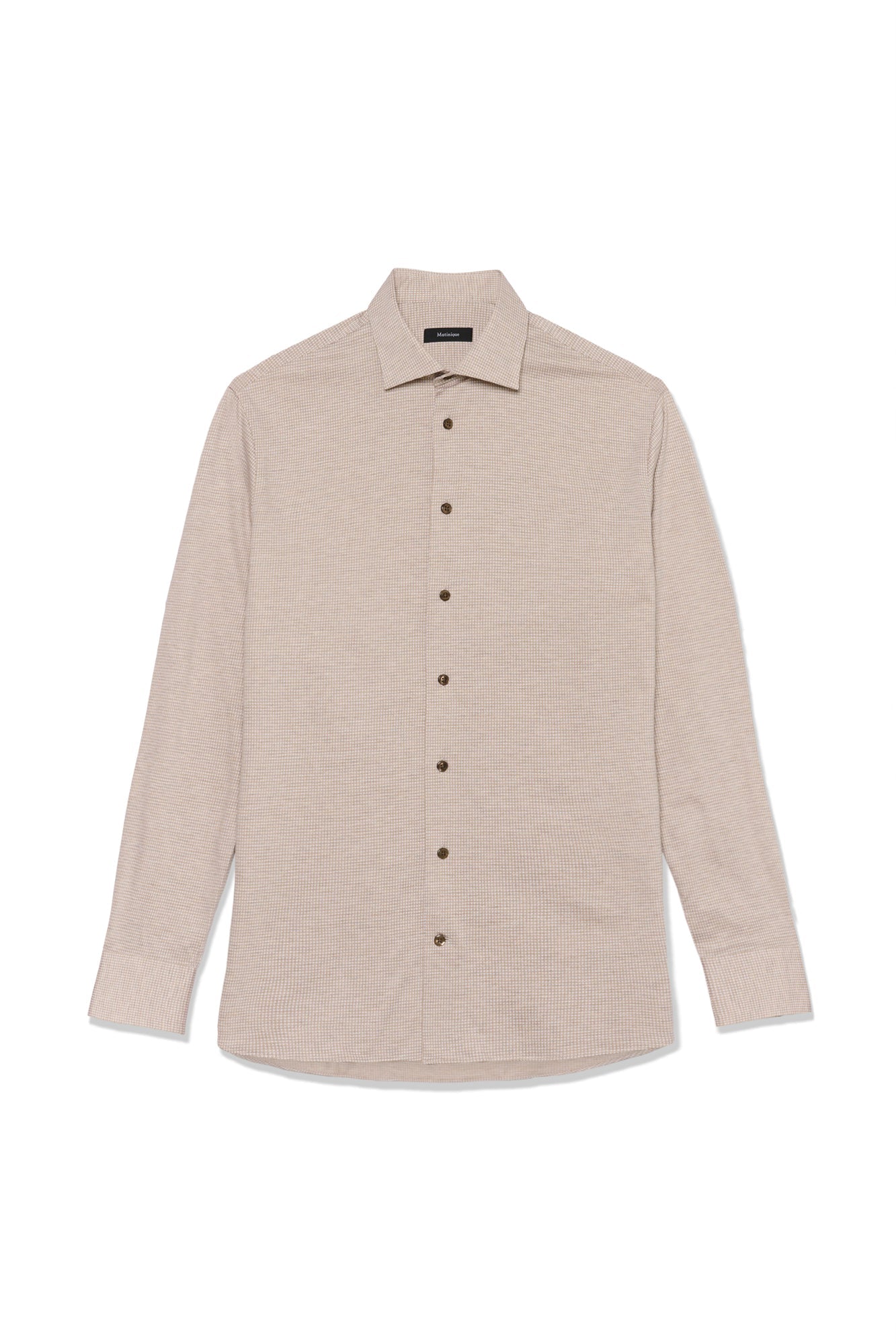 Chemise habillée pour homme par Matinique | 30209046 Taupe Plaza | Boutique Vvög, vêtements mode pour homme et homme