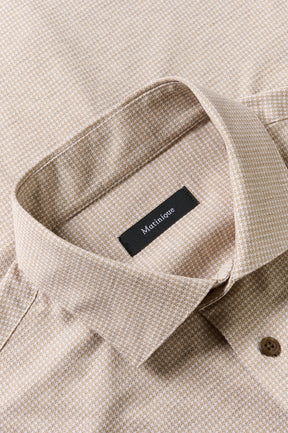 Chemise habillée pour homme par Matinique | 30209046 Taupe Plaza | Boutique Vvög, vêtements mode pour homme et homme