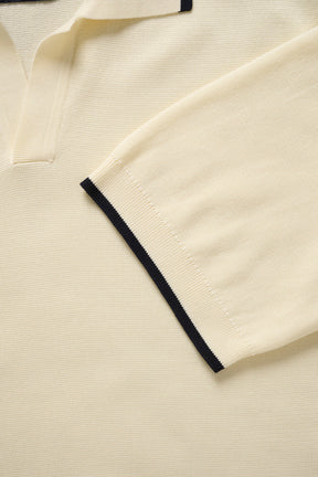 Polo col ouvert pour homme par Matinique | 30209126 Vanille Glacée | Boutique Vvög, vêtements mode pour homme et femme