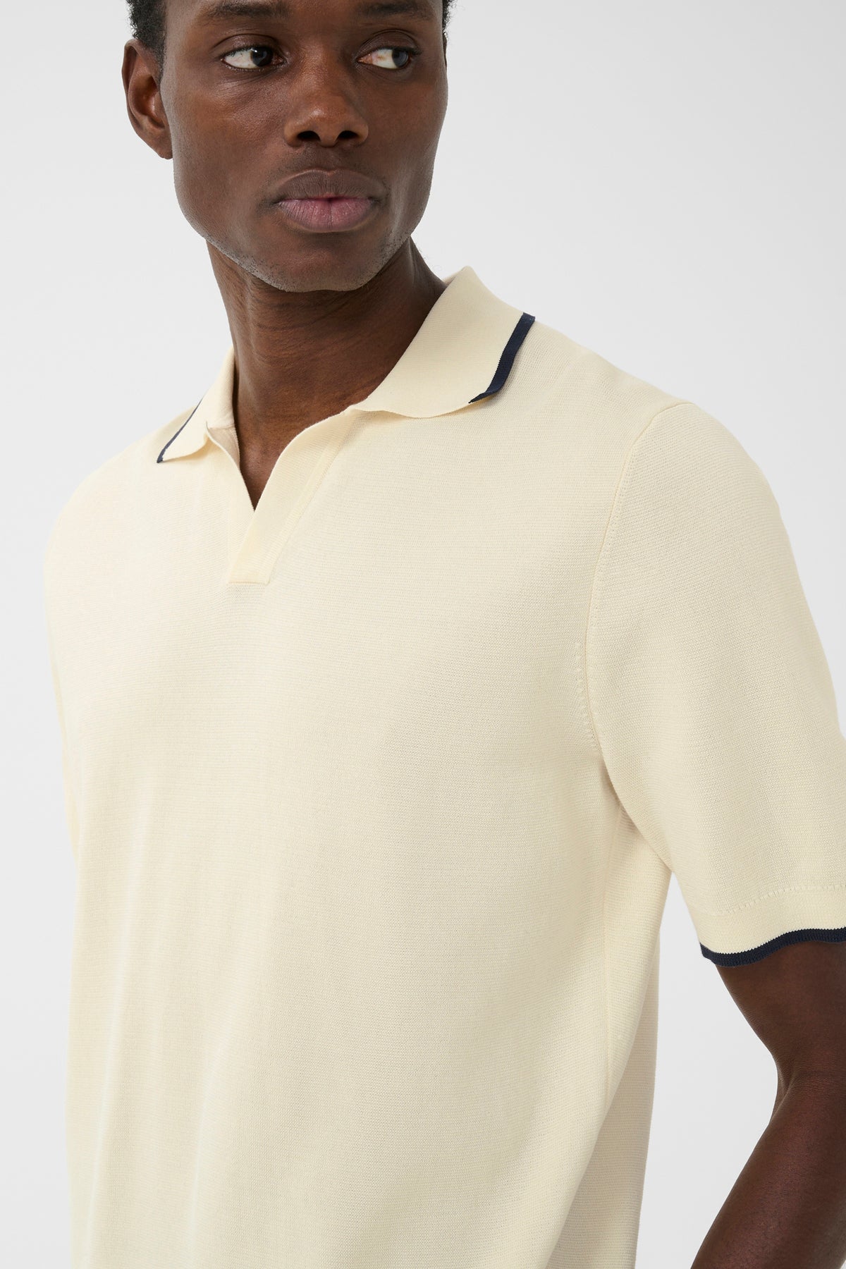 Polo col ouvert pour homme par Matinique | 30209126 Vanille Glacée | Boutique Vvög, vêtements mode pour homme et femme