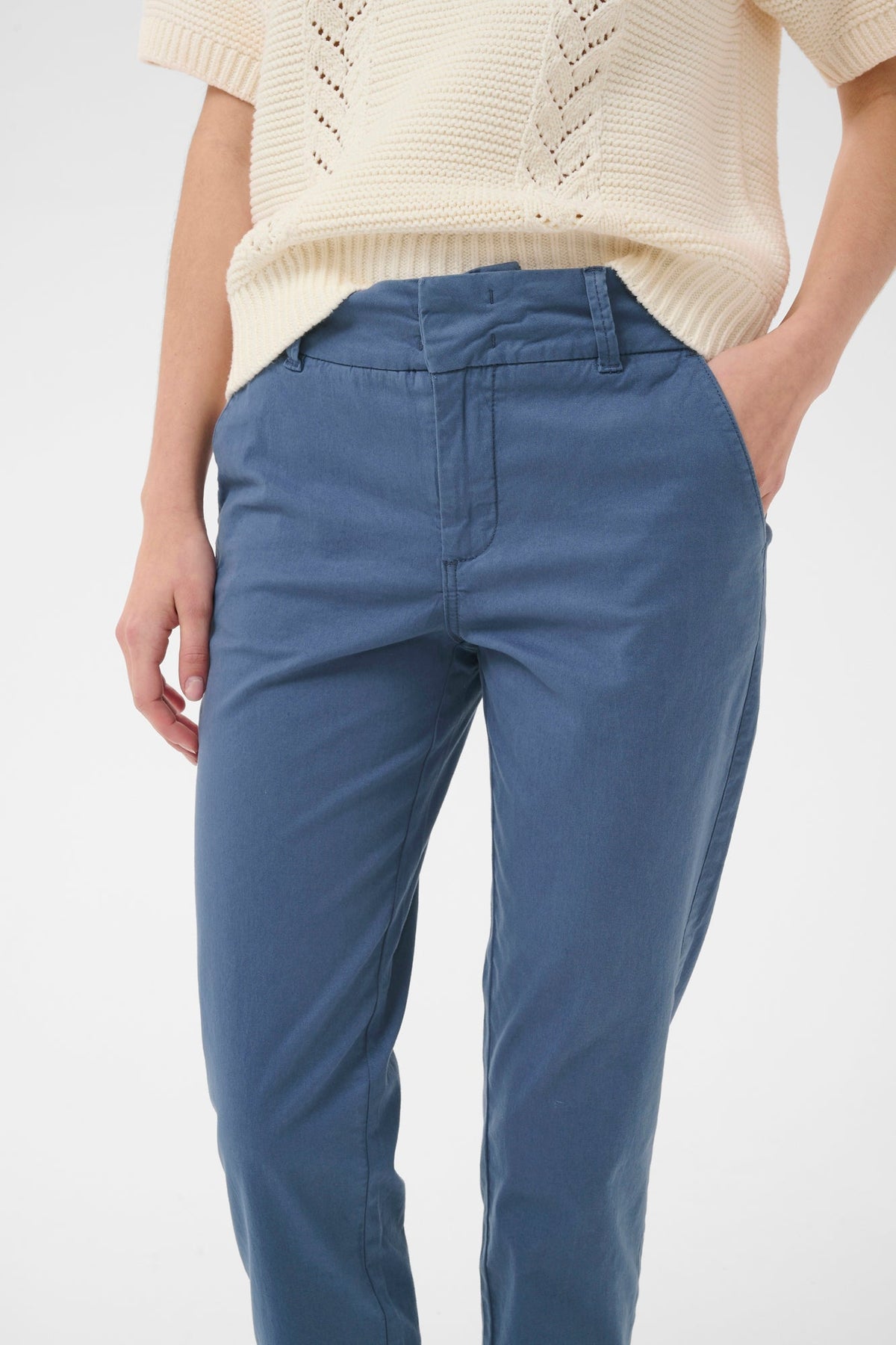Pantalon pour femme par Part Two | 30305570 Bleu Indigo | Boutique Vvög, vêtements mode pour homme et femme