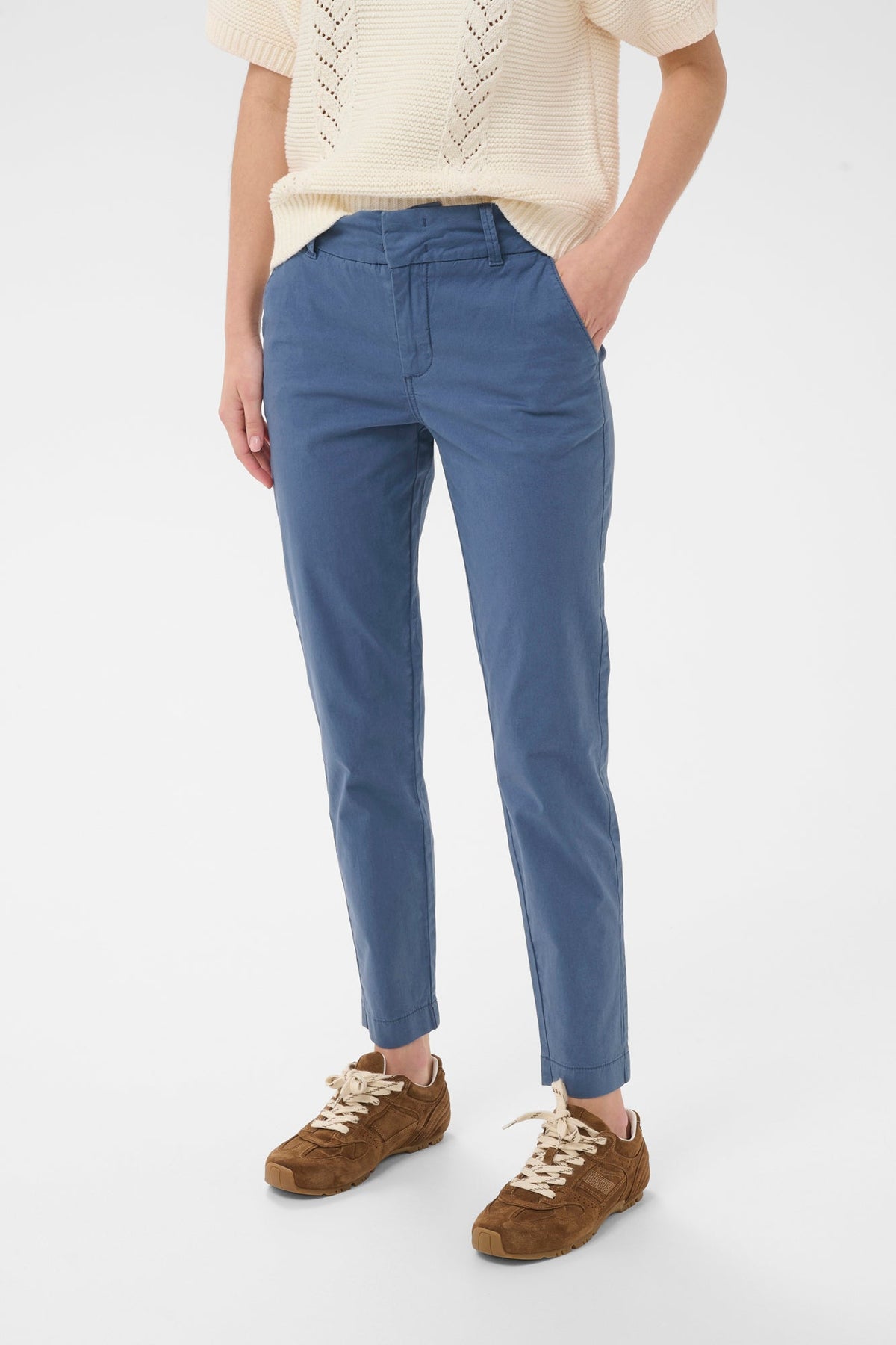 Pantalon pour femme par Part Two | 30305570 Bleu Indigo | Boutique Vvög, vêtements mode pour homme et femme