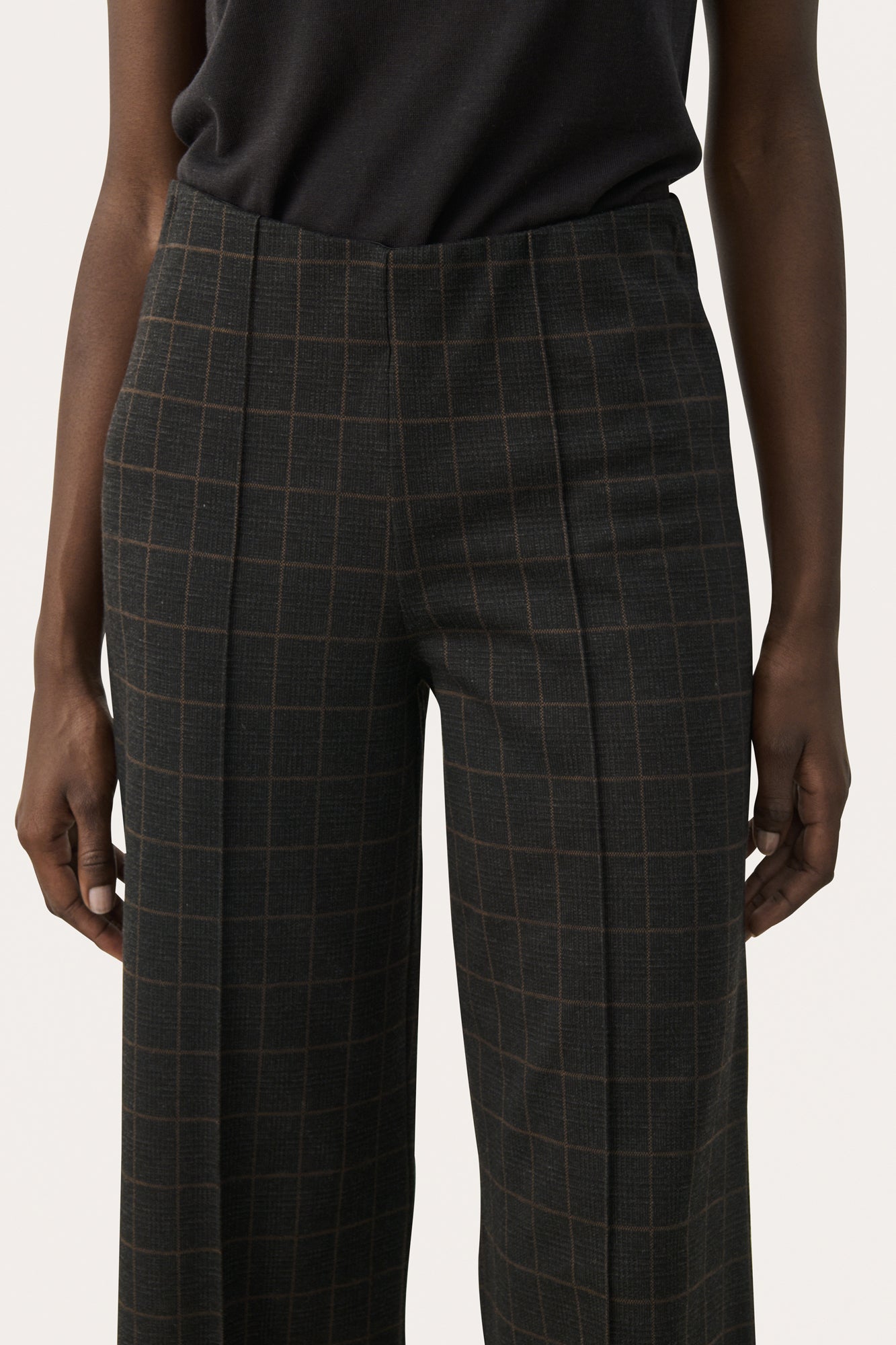 Pantalon pour femme par Part Two | 30305656 Damier Gris | Boutique Vvög, vêtements mode pour homme et femme