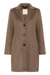 Manteau d'hiver pour femme par Part Two | 30306925 Mélange De Noix Foncées | Boutique Vvög, vêtements mode pour homme et femme