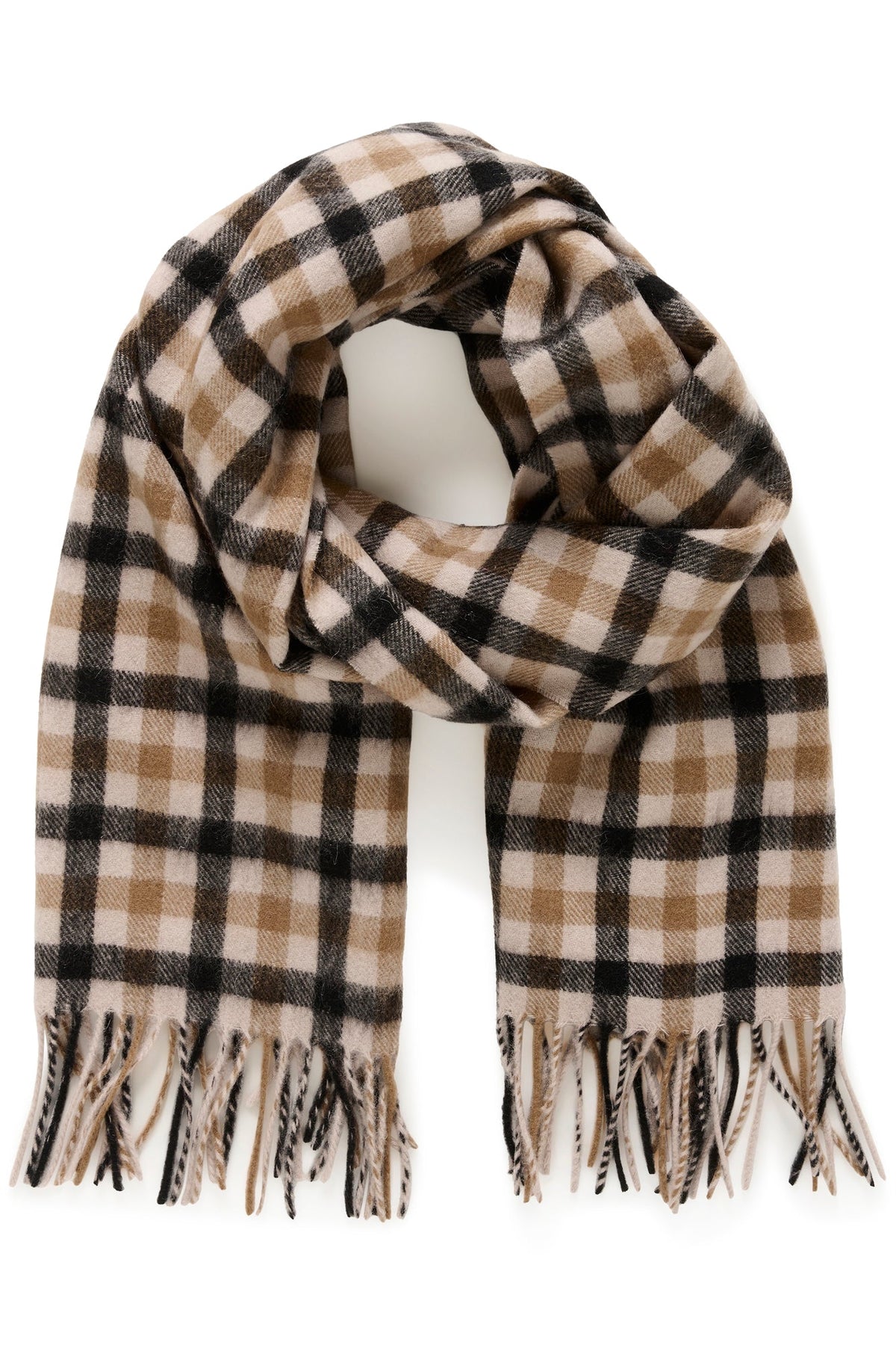 Foulard pour femme par Part Two | 30308757 Damier Noir | Boutique Vvög, vêtements mode pour homme et femme