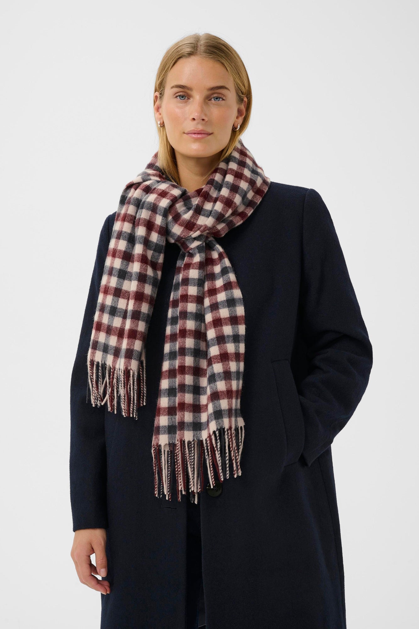 Foulard pour femme par Part Two | 30308757 Porto Tawny | Boutique Vvög, vêtements mode pour homme et femme