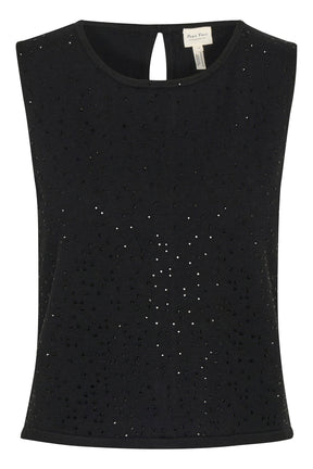 Camisole pour femme par Part Two | 30309085 Rhinestone Noir | Boutique Vvög, vêtements mode pour homme et femme