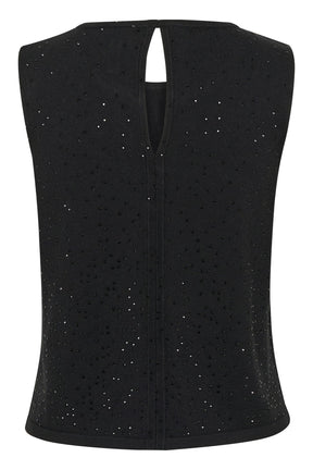 Camisole pour femme par Part Two | 30309085 Rhinestone Noir | Boutique Vvög, vêtements mode pour homme et femme