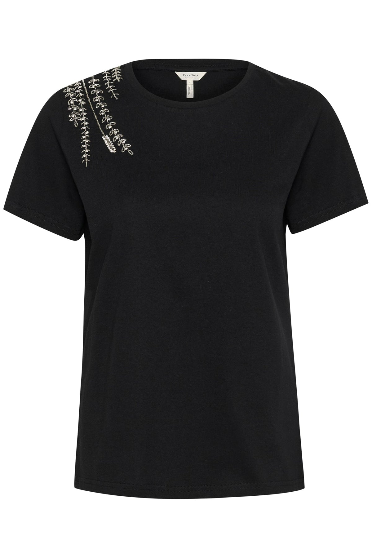 T-Shirt pour femme par Part Two | 30309102 Noir | Boutique Vvög, vêtements mode pour homme et femme