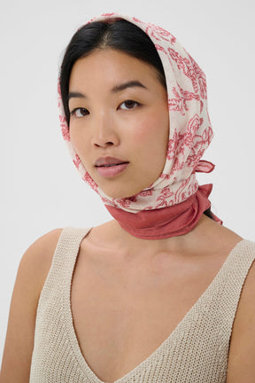 Foulard pour femme par Part Two | 30309304 Fleur de pêche | Boutique Vvög, vêtements mode pour homme et femme
