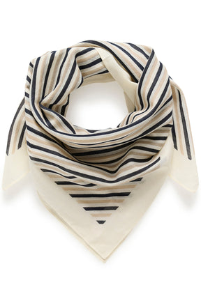 Foulard pour femme par Part Two | 30309304 Rayure noire | Boutique Vvög, vêtements mode pour homme et femme