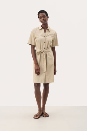 Robe pour femme par Part Two | 30309606 Poivre Blanc | Boutique Vvög, vêtements mode pour homme et femme