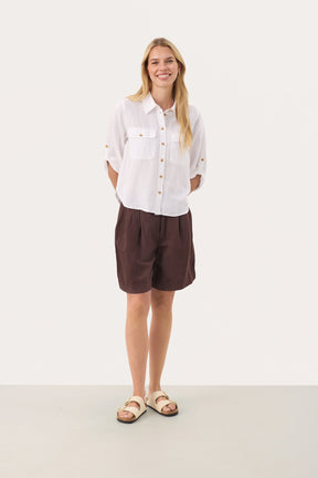 Blouse pour femme par Part Two | 30309698 Blanc Brillant | Boutique Vvög, vêtements mode pour homme et femme