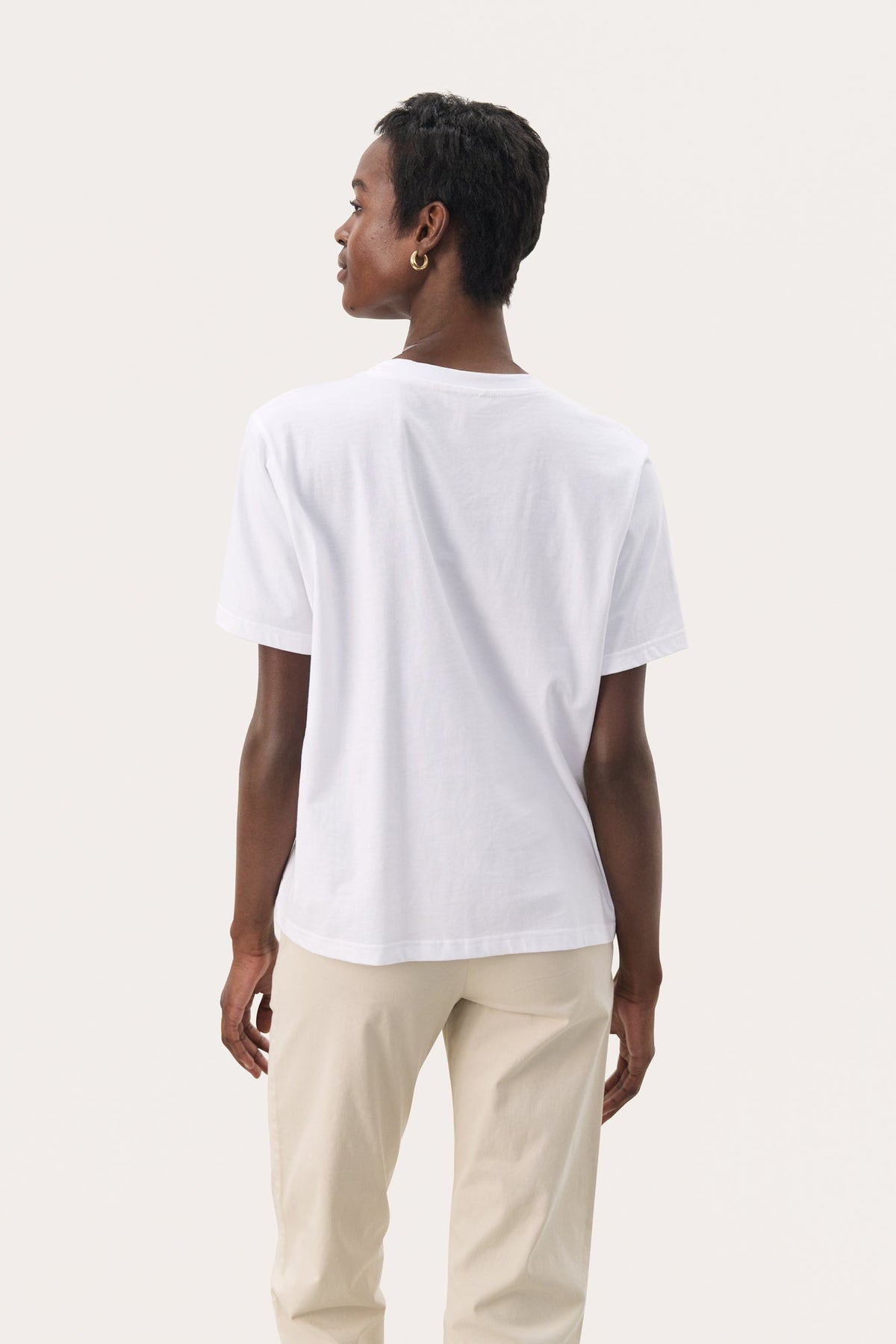 T-Shirt pour femme par Part Two | 30309699 Blanc Brillant | Boutique Vvög, vêtements mode pour homme et femme