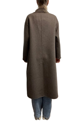 Manteau long pour femme par Part Two | 30309763 Mélange De Noix Foncées | Boutique Vvög, vêtements mode pour homme et femme