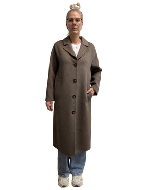 Manteau long pour femme par Part Two | 30309763 Mélange De Noix Foncées | Boutique Vvög, vêtements mode pour homme et femme