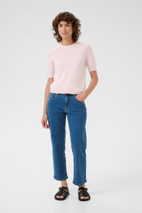 Chandail manches courtes pour femme par Part Two | 30309791 Craie Mauve | Boutique Vvög, vêtements mode pour homme et femme