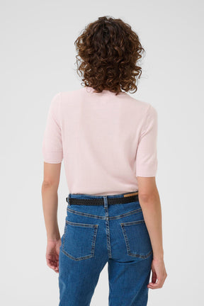 Chandail manches courtes pour femme par Part Two | 30309791 Craie Mauve | Boutique Vvög, vêtements mode pour homme et femme