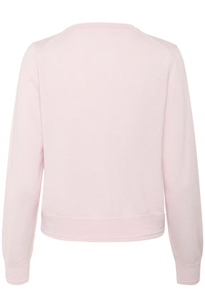 Chandail boutonné pour femme par Part Two | 30309793 Craie Mauve | Boutique Vvög, vêtements mode pour homme et femme