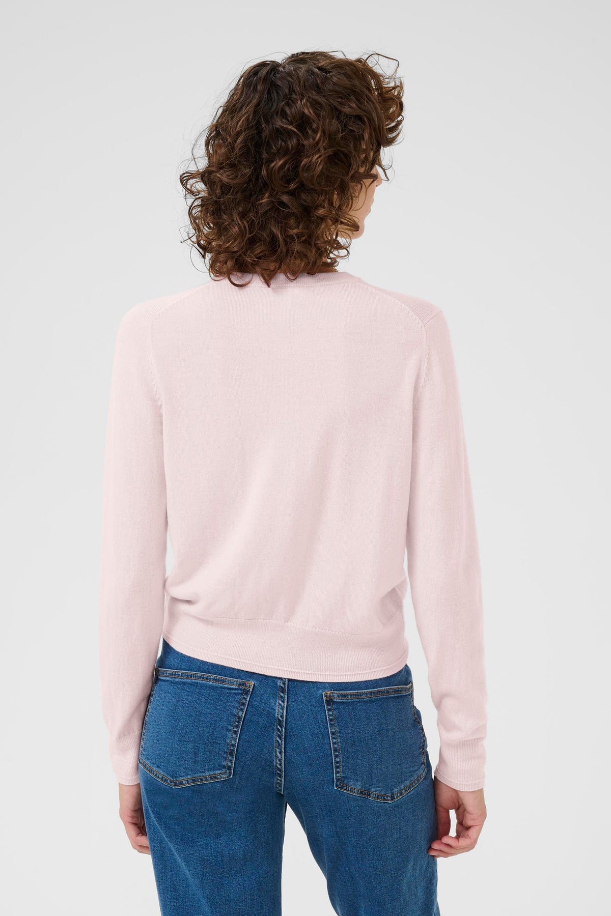 Chandail boutonné pour femme par Part Two | 30309793 Craie Mauve | Boutique Vvög, vêtements mode pour homme et femme