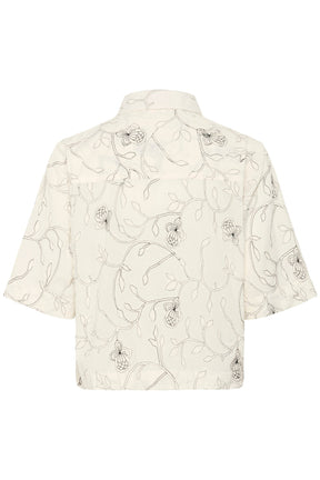Blouse pour femme par Part Two | 30309825 Surpiqûre Noire | Boutique Vvög, vêtements mode pour homme et femme