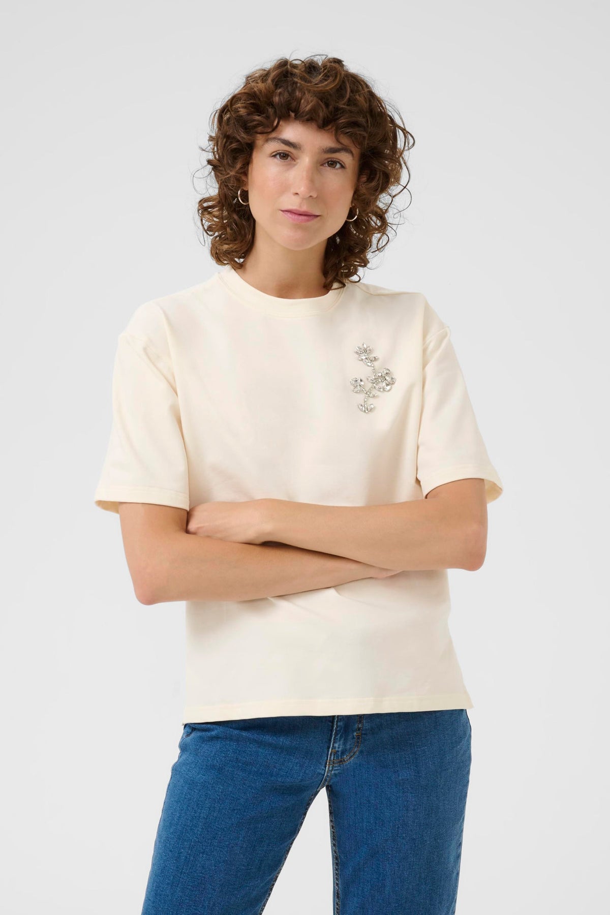 T-Shirt pour femme par Part Two | 30309839 Embellissement Eggnon | Boutique Vvög, vêtements mode pour homme et femme